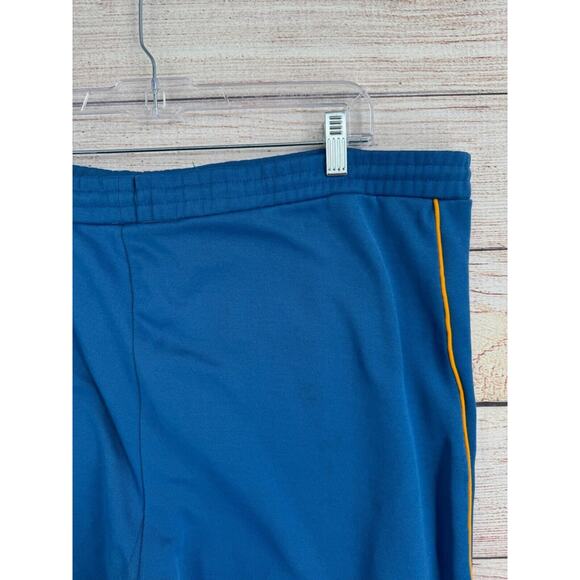 Vintage 80's Nike Track Sweatpants Men's Size‎ XL Blue/Gold Embroidered - Picture 9 of 13